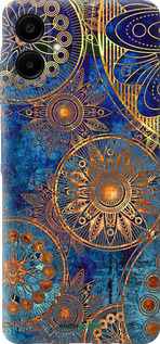 Силіконовий чехол Золотий візерунок для Samsung Galaxy A06 4G - 678u-3776 изображение 