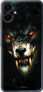 Силіконовий чехол Диявольський вовк для Samsung Galaxy A06 4G - 833u-3776 изображение 
