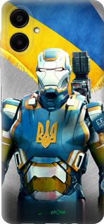 Силіконовий чехол Український кіборг  для Samsung Galaxy A06 4G - 980u-3776 изображение 