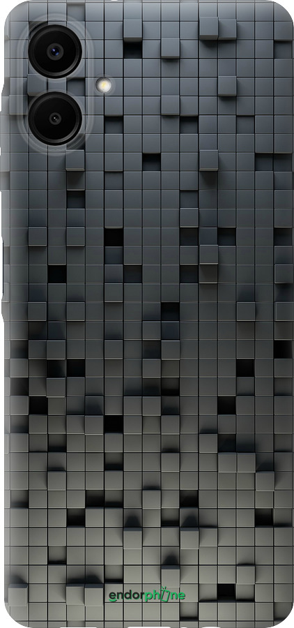 Силиконовый чехол Кубики для Samsung Galaxy A06 4G - 1061u-3776 изображение 