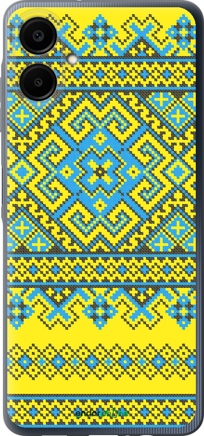 Силиконовый чехол Вышиванка 41 для Samsung Galaxy A06 4G - 1175u-3776 изображение 