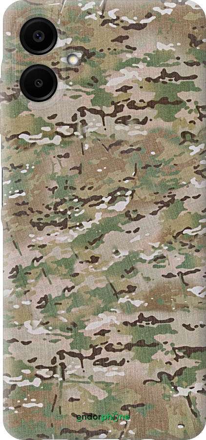 Силиконовый чехол Камуфляж v5 для Samsung Galaxy A06 4G - 1201u-3776 изображение 