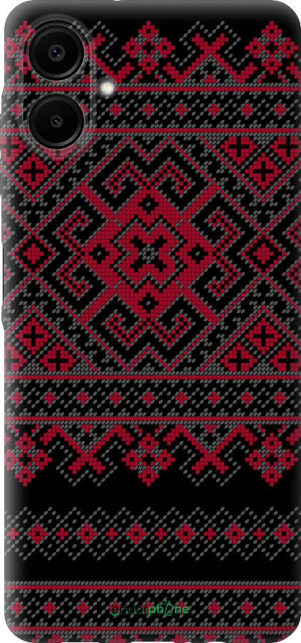 Силиконовый чехол Вышиванка 52 для Samsung Galaxy A06 4G - 1763u-3776 изображение 