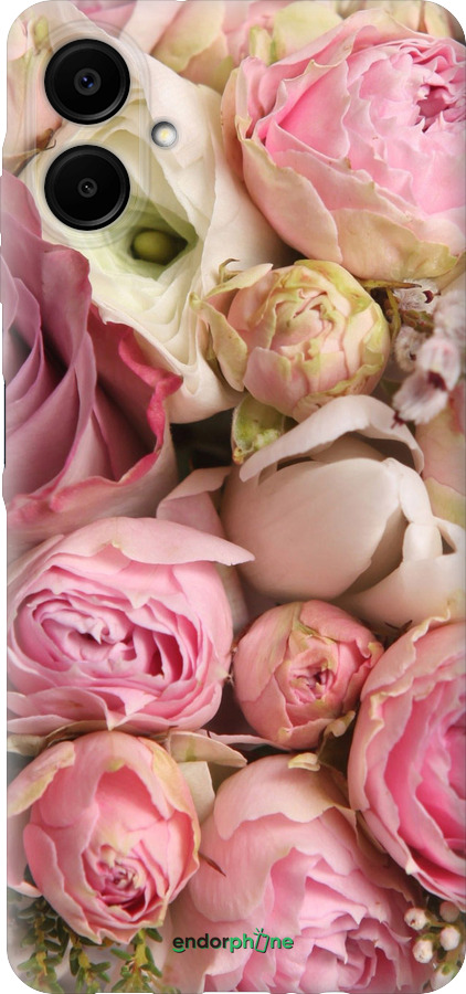 Силиконовый чехол Розы v2 для Samsung Galaxy A06 4G - 2320u-3776 изображение 