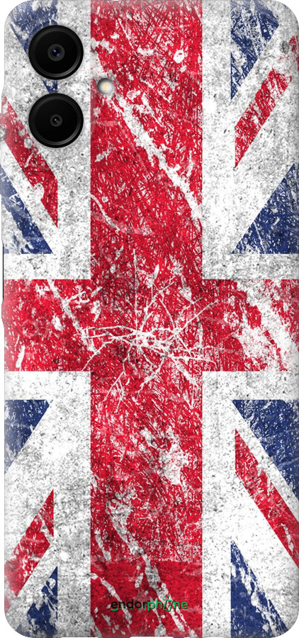 Силіконовий чехол Прапор Великобританії 1 для Samsung Galaxy A06 4G - 386u-3776 изображение 