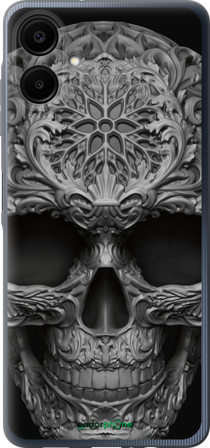 Силиконовый чехол skull-ornament для Samsung Galaxy A06 4G - 4101u-3776 изображение 