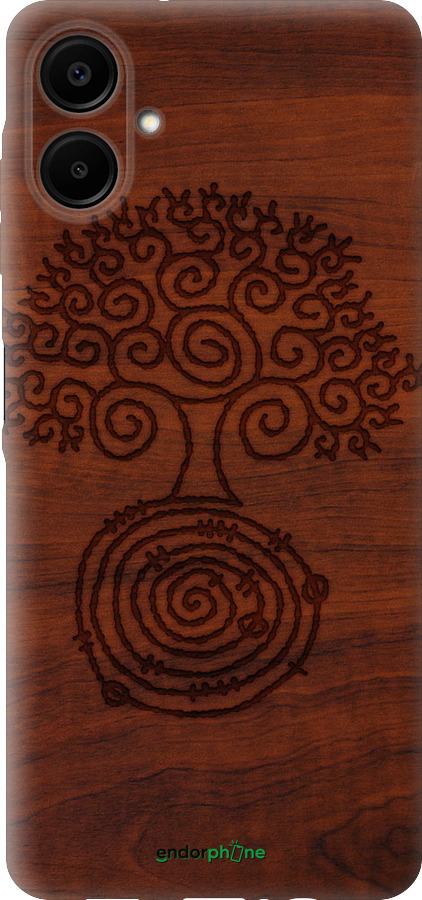 Силиконовый чехол Узор дерева для Samsung Galaxy A06 4G - 4119u-3776 изображение 