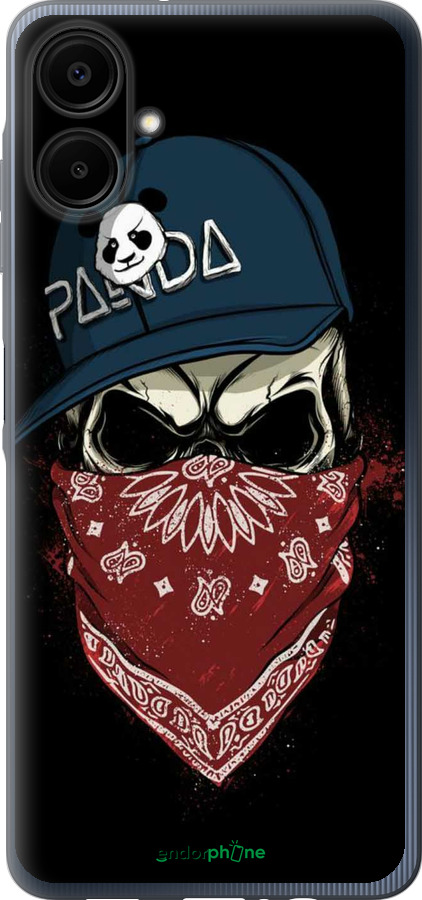 Силиконовый чехол Череп в кепке для Samsung Galaxy A06 4G - 4127u-3776 изображение 