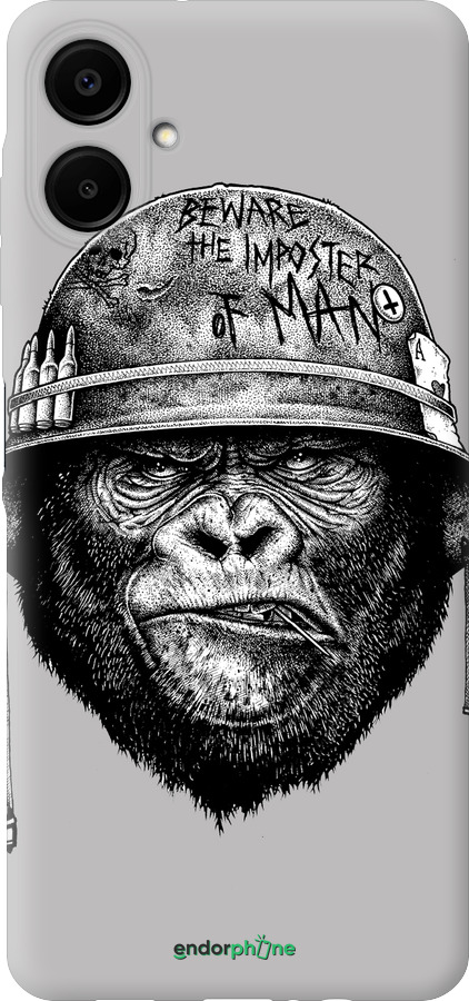 Силіконовий чехол military monkey для Samsung Galaxy A06 4G - 4177u-3776 изображение 