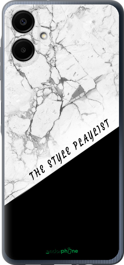 Силиконовый чехол The style playlist для Samsung Galaxy A06 4G - 4308u-3776 изображение 