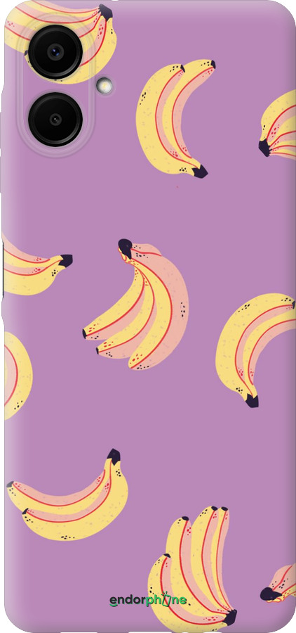 Силиконовый чехол Бананы для Samsung Galaxy A06 4G - 4312u-3776 изображение 