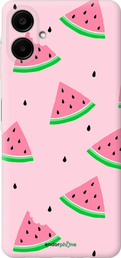 Силиконовый чехол Розовый арбуз для Samsung Galaxy A06 4G - 4314u-3776 изображение 