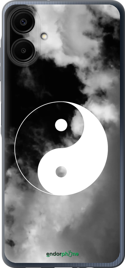 Силиконовый чехол Инь и Янь для Samsung Galaxy A06 4G - 4389u-3776 изображение 