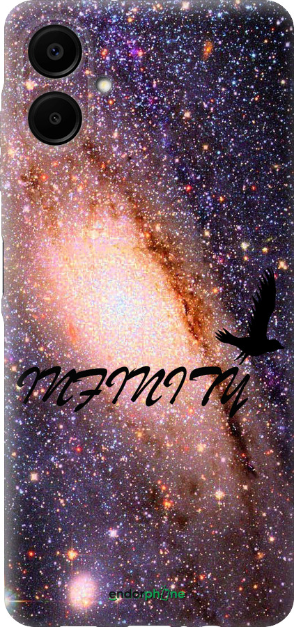 Силиконовый чехол Бесконечность для Samsung Galaxy A06 4G - 4390u-3776 изображение 