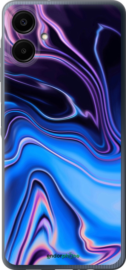 Силиконовый чехол Узор воды для Samsung Galaxy A06 4G - 4491u-3776 изображение 