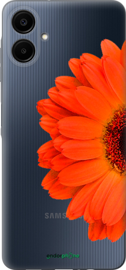 Силиконовый чехол Гербера 1 для Samsung Galaxy A06 4G - 4534u-3776 изображение 