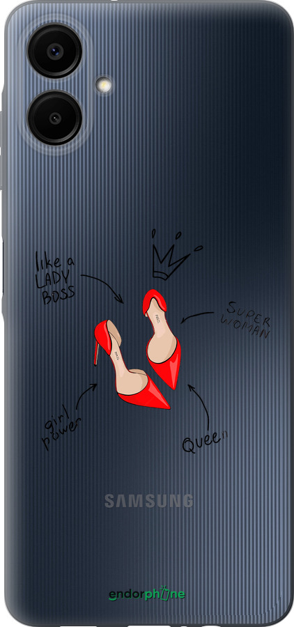 Силиконовый чехол Женщина для Samsung Galaxy A06 4G - 4599u-3776 изображение 