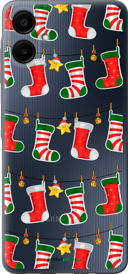 Силиконовый чехол Новогодний 9 для Samsung Galaxy A06 4G - 4622u-3776 изображение 