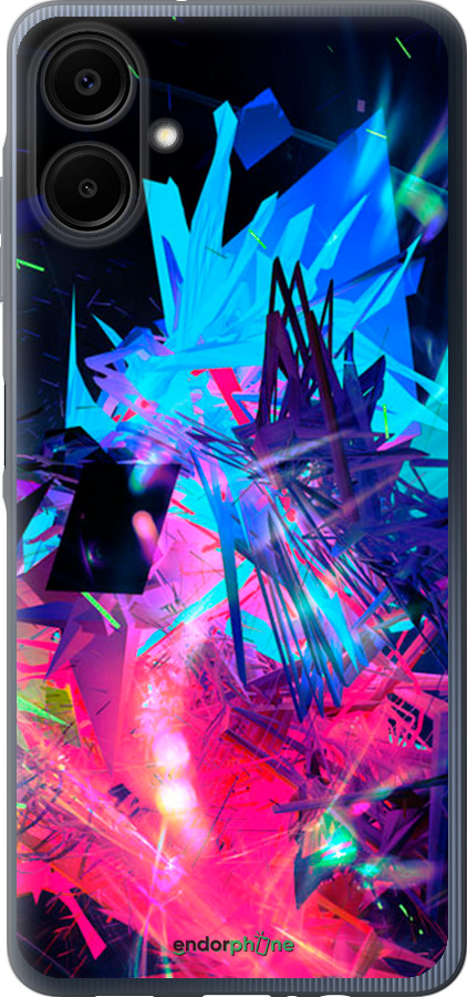 Силиконовый чехол Абстрактный чехол для Samsung Galaxy A06 4G - 4681u-3776 изображение 