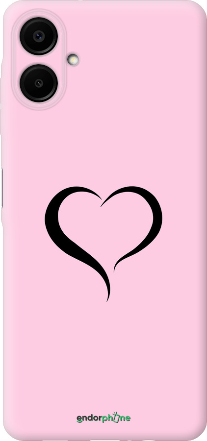 Силиконовый чехол Сердце 1 для Samsung Galaxy A06 4G - 4730u-3776 изображение 