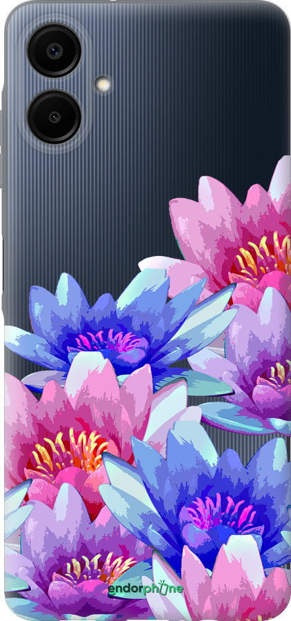 Силиконовый чехол Лотос для Samsung Galaxy A06 4G - 4862u-3776 изображение 