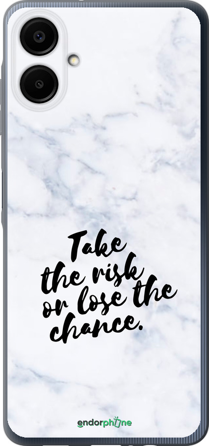 Силиконовый чехол Рискнуть или потерять шанс для Samsung Galaxy A06 4G - 4866u-3776 изображение 