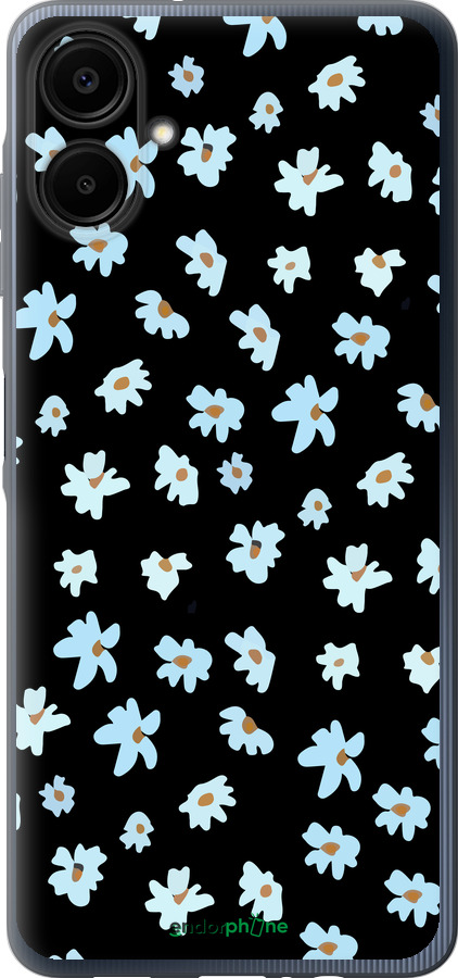 Силиконовый чехол Цветочный для Samsung Galaxy A06 4G - 4900u-3776 изображение 