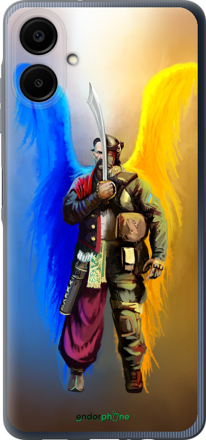 Силиконовый чехол Воин-Ангел для Samsung Galaxy A06 4G - 5317u-3776 изображение 