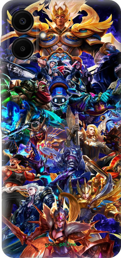 Силіконовий чехол № 5375 для Samsung Galaxy A06 4G - 5375u-3776 изображение 