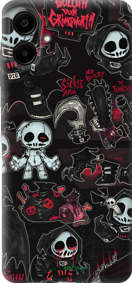 Силиконовый чехол № 5380 для Samsung Galaxy A06 4G - 5380u-3776 изображение 