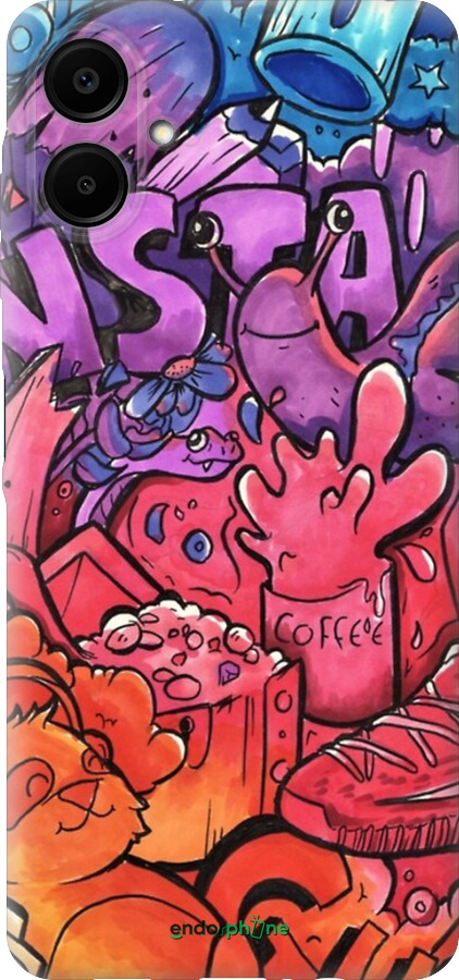 Силиконовый чехол № 5391 для Samsung Galaxy A06 4G - 5391u-3776 изображение 