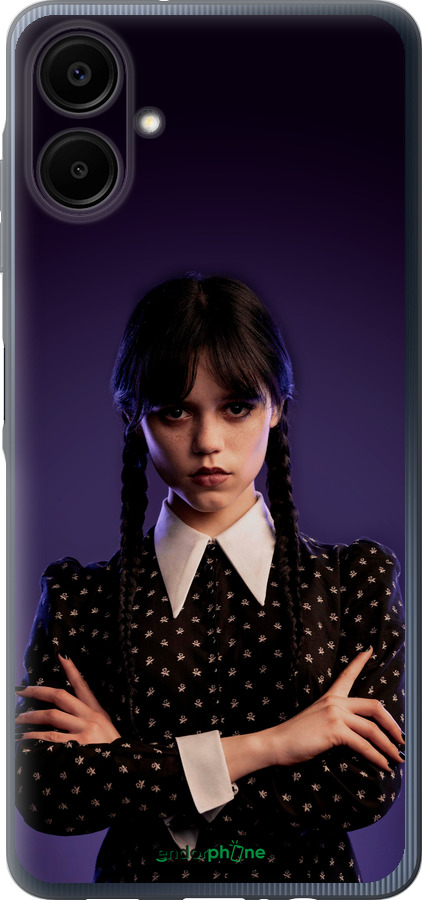 Силиконовый чехол Wednesday v3 для Samsung Galaxy A06 4G - 5517u-3776 изображение 