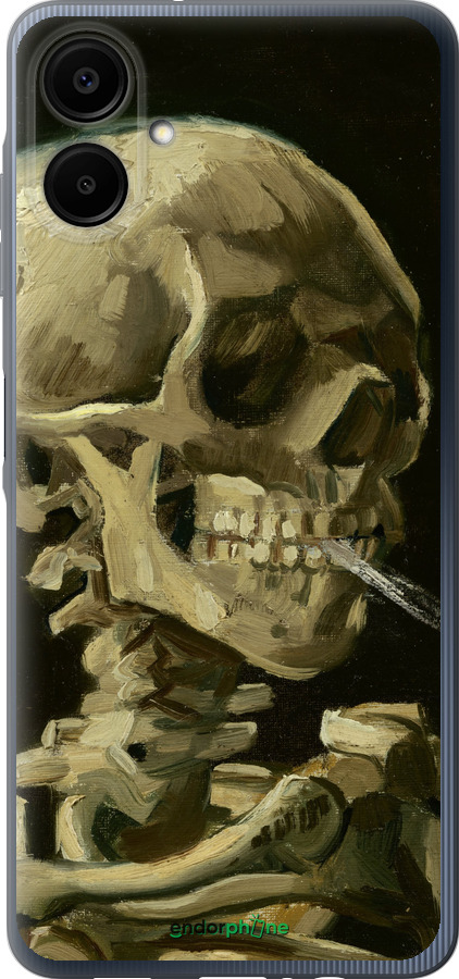 Силиконовый чехол Винсент Ван Гог. Череп для Samsung Galaxy A06 4G - 5544u-3776 изображение 