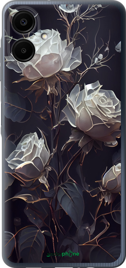 Силиконовый чехол Розы 2 для Samsung Galaxy A06 4G - 5550u-3776 изображение 