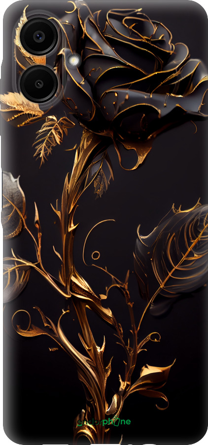 Силіконовий чехол Троянда 3 для Samsung Galaxy A06 4G - 5552u-3776 изображение 