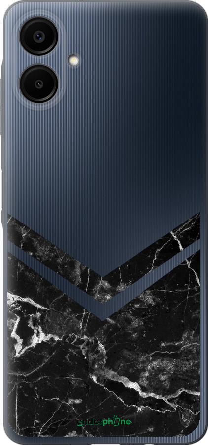 Силиконовый чехол Мраморный шеврон для Samsung Galaxy A06 4G - 5570u-3776 изображение 