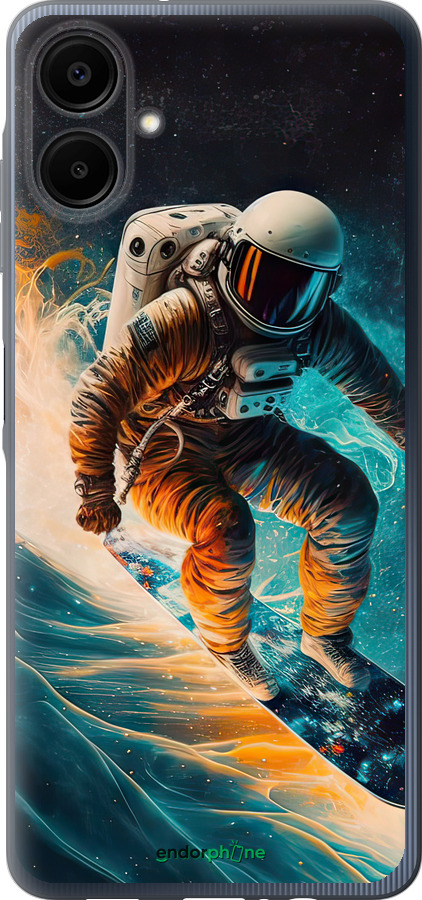 Силиконовый чехол Сноубордист для Samsung Galaxy A06 4G - 5604u-3776 изображение 