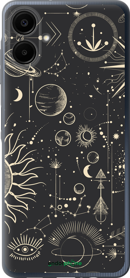 Силиконовый чехол Фаза луны для Samsung Galaxy A06 4G - 5605u-3776 изображение 