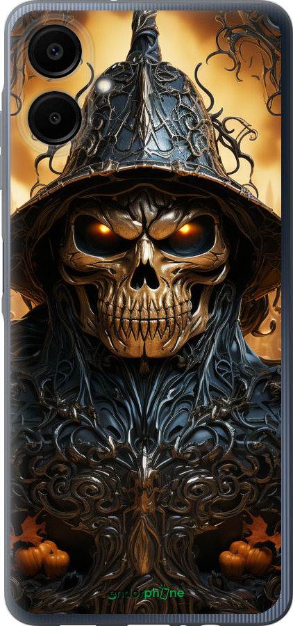 Силиконовый чехол Череп 2 для Samsung Galaxy A06 4G - 5652u-3776 изображение 