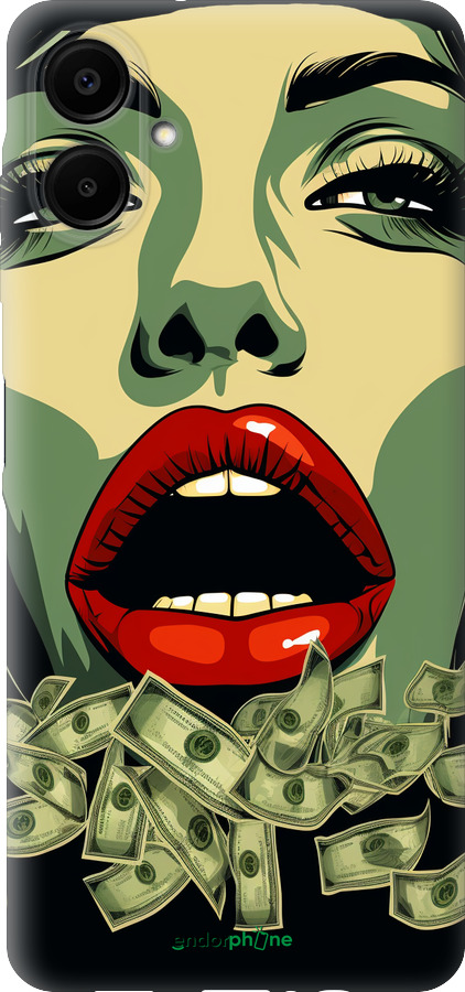 Силиконовый чехол Big money 2 для Samsung Galaxy A06 4G - 5668u-3776 изображение 