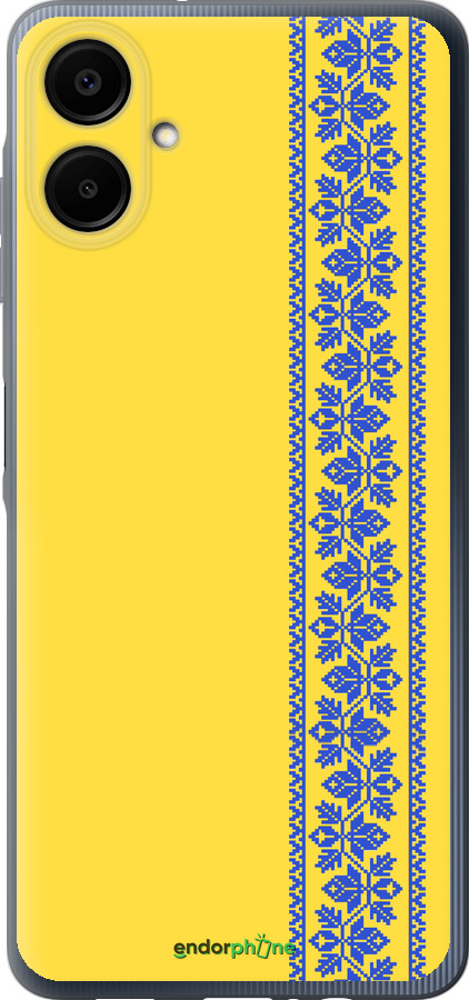 Силиконовый чехол Вышиванка 4 для Samsung Galaxy A06 4G - 569u-3776 изображение 