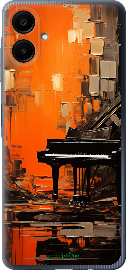 Силиконовый чехол Чехол для телефона Оранжевый Рояль для Samsung Galaxy A06 4G - 5937u-3776 изображение 