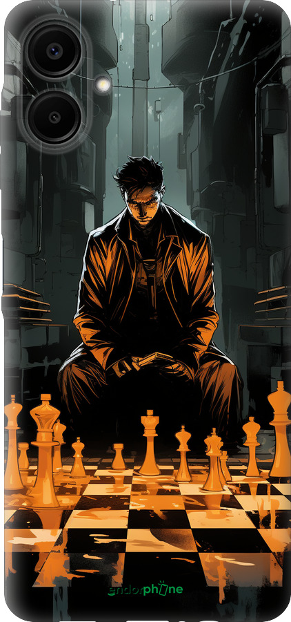 Силіконовий чехол Шахмати для Samsung Galaxy A06 4G - 5951u-3776 изображение 