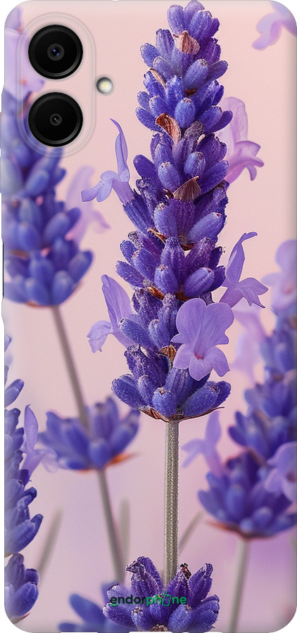 Силиконовый чехол Лаванда для Samsung Galaxy A06 4G - 6037u-3776 изображение 