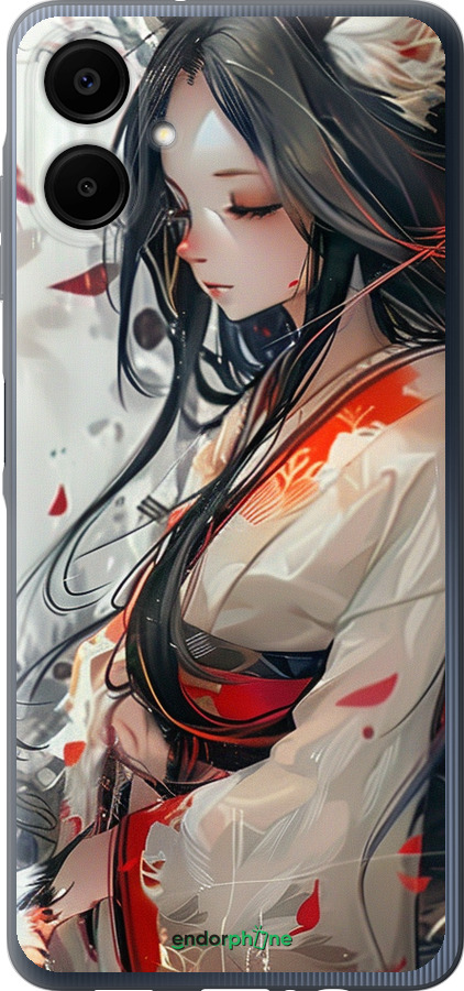 Силиконовый чехол Кицуне для Samsung Galaxy A06 4G - 6073u-3776 изображение 