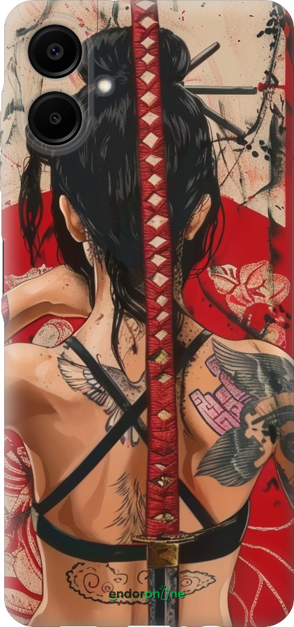 Силиконовый чехол Тайна катаны для Samsung Galaxy A06 4G - 6074u-3776 изображение 