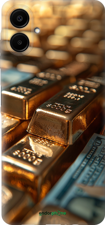 Силіконовий чехол Сяйво золота для Samsung Galaxy A06 4G - 6104u-3776 изображение 