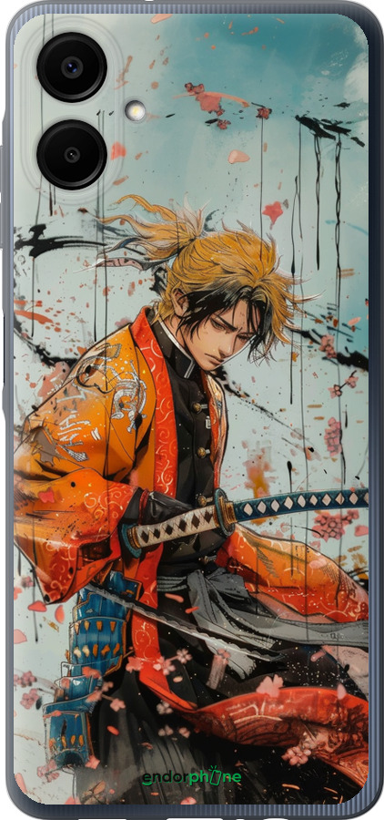 Силіконовий чехол Agatsuma Zenitsu: Вбивця демонів для Samsung Galaxy A06 4G - 6118u-3776 изображение 