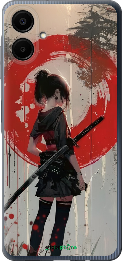 Силіконовий чехол Сутінки воїна: Танок з катаною для Samsung Galaxy A06 4G - 6123u-3776 изображение 