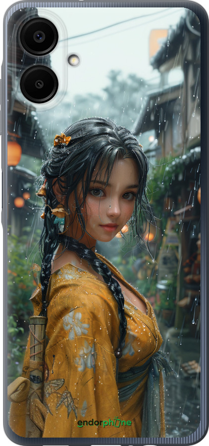 Силиконовый чехол Anime-girl для Samsung Galaxy A06 4G - 6133u-3776 изображение 